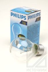Лампа 40 Вт Е-27 обычная, Phillips