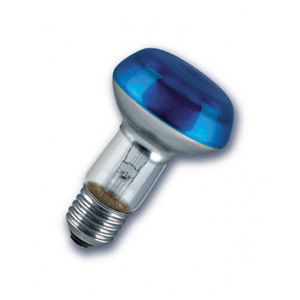 Лампа R50 40 Вт, синяя Е14  Phillips