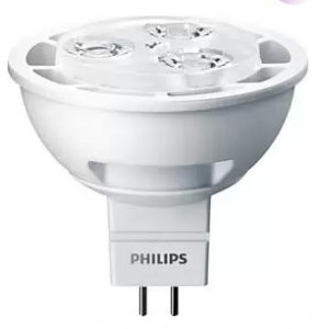 Лампа светодиод. LED 5.5Вт (35Вт) GU5.3 WW 12В MR16 36D блист. PHILIPS