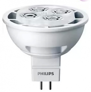 Лампа светодиод. LED 6.5Вт (50Вт) GU5.3 WW 12В MR16 36D блист. Philips