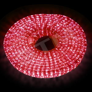 Дюралайт красный квадр. 3W (72 led/m) светодиодный