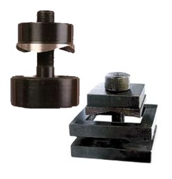 Комплект насадок для перфорирования листового металла (124x124 мм) Шток