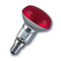 лампа R50 40 Вт, красная Е14  OSRAM