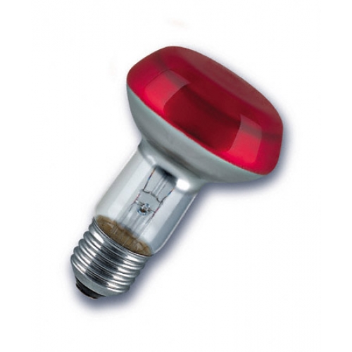 Лампа R63 40 Вт, красная Е27  OSRAM