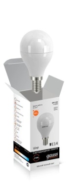 Лампа LED шарик 6W E14 4100K