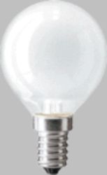 Лампа 15 Вт Е-14 шарик матовый, GE