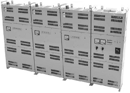 Стабилизатор 3-фазный, СНПТТ-100 пт, мощность 100кВт, размеры 4 х 1200х460х210 масса 400кг